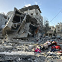 İsrail’in harabeye çevirdiği Tel ez-Zater bölgesi görüntülendi