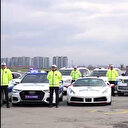 Suç örgütlerine yönelik operasyonlarda ele geçirilen 23 lüks araç emniyete tahsis edildi