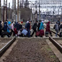 Rusya Herson'da sivillerin tahliye için beklediği tren istasyonunu vurdu: Ölü ve yaralılar var