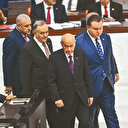 Bahçeli’den ‘bildiri’ protestosu