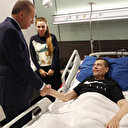 Cumhurbaşkanı Erdoğan'dan hastane ziyareti