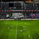 Trabzonspor tribünlerinden İsrail'e lanet