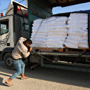 Croissant-Rouge palestinien: "100 camions d'aide humanitaire sont entrés dans la bande de Gaza, samedi"