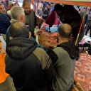 Gece boyunca devam eden İsrail bombardımanlarında yaralananlar hastaneye nakledildi