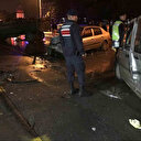 Sakarya’da zincirleme kaza: Üç araç birbirine girdi dört kişi yaralandı