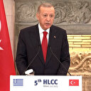 Cumhurbaşkanı Erdoğan: Ege'yi barış denizi haline getirmek istiyoruz