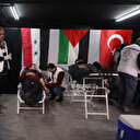 İsrail ablukası altındaki Gazze'de depremzedeler için kan bağışı kampanyası