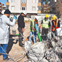 Yıkılan binalara karot testi