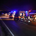 Deprem bölgesinden dönen ekibi taşıyan araç Kırıkkale'de kaza yaptı: 13 yaralı