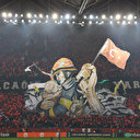 Trabzon tribünlerinden duygulandıran koreografi