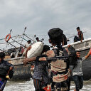 Nouvelle arrivée de réfugiés rohingyas par la mer en Indonésie