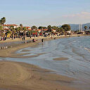 Akyaka’da ürküten deniz suyu çekilmesi 50 metreye ulaştı