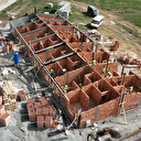 Nurdağı ve İslahiye'de kullanılacak geçici barınma alanlarının inşası sürüyor