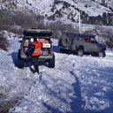 Off-road'cular deprem bölgesinde zamanla yarışıp 'ışık' oldu