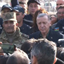 Erdoğan ve Bahçeli deprem bölgesinde