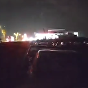 Hatay'daki deprem araç kamerasına yansıdı