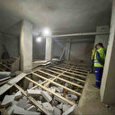 İstanbul'da akılalmaz olay: Zemine 1.5 metrelik kaçak kat indi