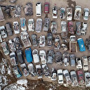 Kahramanmaraş'ta depremde hasar gören araçlar havadan görüntülendi
