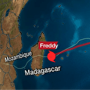 Le Mozambique se prépare à l’arrivée du cyclone Freddy