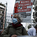 Yunanistan'da sağlık çalışanları sisteminin güçlendirilmesi için eylem yaptı