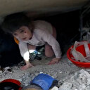 Kahramanmaraş Göksun'da ekipler küçük kız çocuğunu kurtardı
