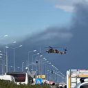 Hatay’da askeri helikopterlerle afet bölgelerine yoğun bir şekilde erzak taşınıyor