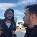 İstanbul’da balıkçılık yapan genç arkadaşları ile afet bölgesine desteğe geldi