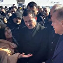 Depremzede kadınla Erdoğan'ın duygulandıran konuşması