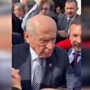 Muhalif basın Bahçeli'nin afet bölgesinde slogan atan gruba verdiği tepkiyi 'Depremzedeleri azarladı' şeklinde servis etti