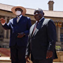 Afrique du Sud: Le président Cyril Ramaphosa s’entretient avec son homologue ougandais Yoweri Museveni