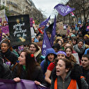 France / Retraites: des tensions éclatent dans la manifestation à Paris
