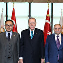 Cumhurbaşkanı Erdoğan Yeni Azerbaycan Partisi heyetini kabul etti
