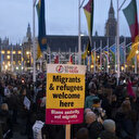Mülteci karşıtı yasa tasarısı Londra'da protesto edildi