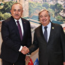 Bakan Çavuşoğlu ile BM Genel Sekreteri Guterres telefonda görüştü