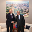 Cavusoglu discute de l'accord sur les céréales d'Istanbul avec Antonio Guterres