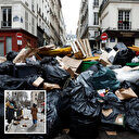 Fransa'nın başkenti Paris çöp şehre dönüştü
