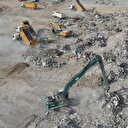 Malatya'da enkaz 830 dönümlük iki alanda toplanıyor