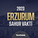 Erzurum imsak vakti kaçta? Erzurum sabah ezanı ve sabah namazı saati kaç?