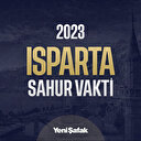 Isparta imsak, sahur, sabah ezanı vakitleri 2023