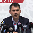 Bakan Kurum Elazığ'da konuştu: 'Hasar tespit çalışmalarında sona yaklaştık'