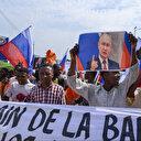 RDC: des dizaines de jeunes manifestent à Kinshasa contre la venue de Macron