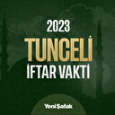 Tunceli akşam ezanı ve iftar vakitleri 2023