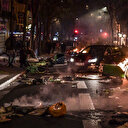 Fransa'da emeklilik reformu protestoları büyüyor: Yollar trafiğe kapatılıp ateşe verildi