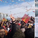HDP'nin düzenlediği nevruz etkinliğinde PKK lehine sloganlar atıldı: ''PKK halktır halk burada''