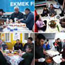 Hatay'da depremzede vatandaşlar ilk iftarını yaptı