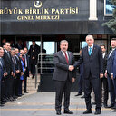 Cumhurbaşkanı Erdoğan'dan BBP'ye ziyaret: Destici masadaki son anketi paylaştı