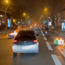 Paris sokakları alev alev
