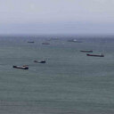 50’ye yakın gemi Samsun açıklarında sıra bekliyor