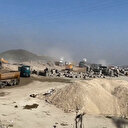 Yıkılan binaların enkazını kaldırma çalışmaları devam ediyor