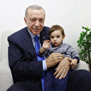 Cumhurbaşkanı Erdoğan'dan depremzede aileye ziyaret